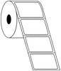 Direct Thermal 40x25mm 1 Across Matt Labels 25mm Core, 2500/Roll, 20 Rolls/Carton, Permanent
