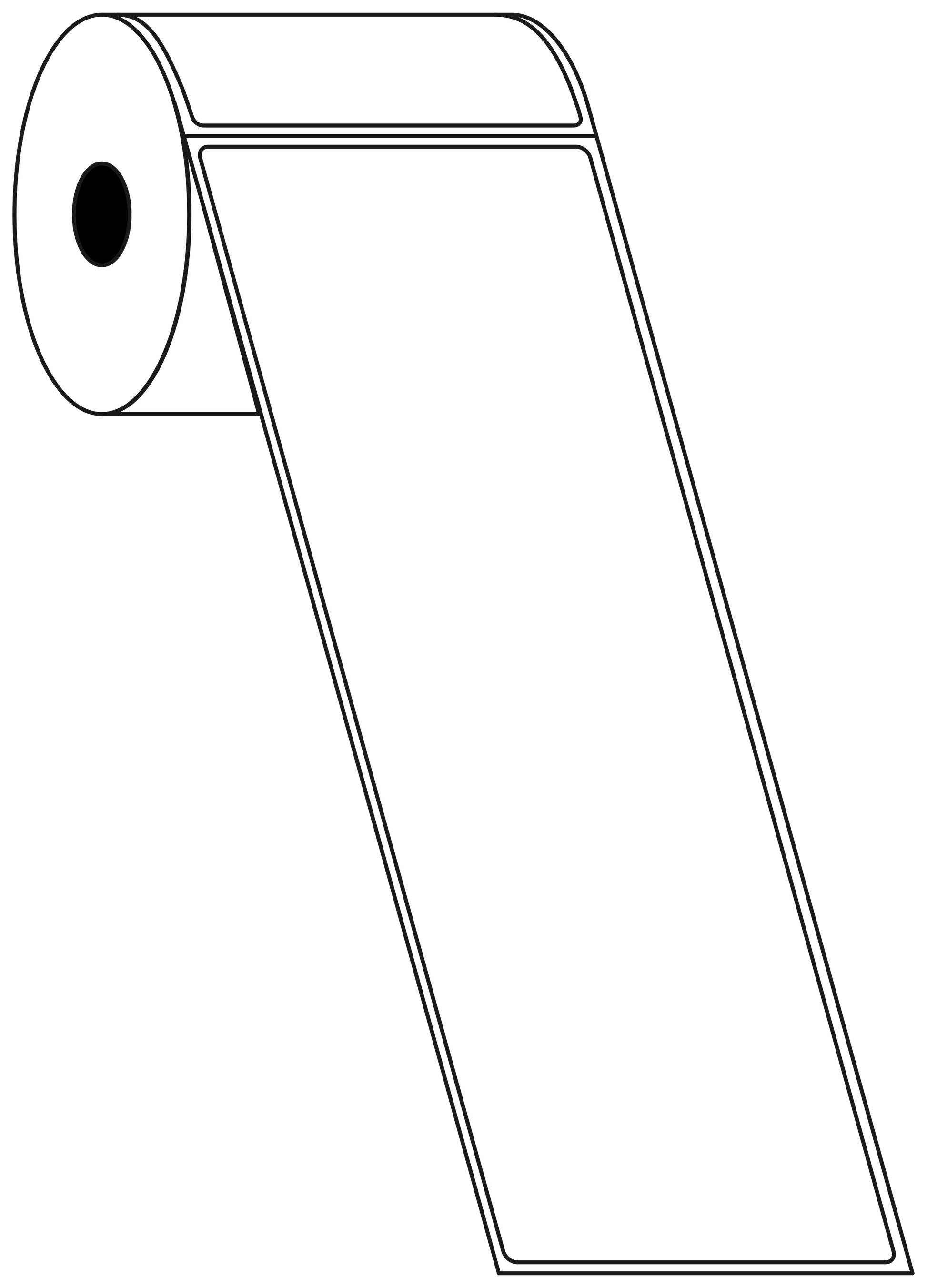 Direct Thermal 70x200mm 1 Across Matt Labels 38mm Core, 325/Roll, 20 Rolls/Carton, Permanent