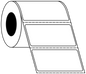 Thermal Transfer 101x48mm 1 Across Gloss Labels 76mm Core, 3000/Roll, 8 Rolls/Carton, Permanent