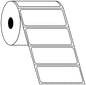 Thermal Transfer 76x36mm 1 Across Matt Labels 25mm Core, 2000/Roll, 20 Rolls/Carton, Permanent