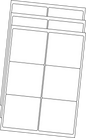 Allmark A4 Laser Border 6UP 99.1x93.1mm Matt White Permanent, 100 Sheets Per Box/8 Boxes Per Carton — Carton (8 boxes)