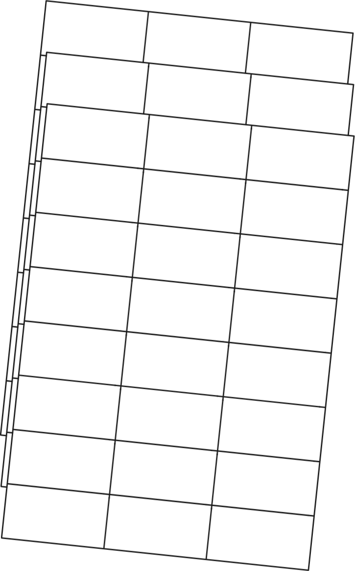 Allmark A4 Laser Borderless 24UP 70x37.1mm Matt White Permanent, 100 Sheets Per Box/8 Boxes Per Carton — Carton (8 boxes)