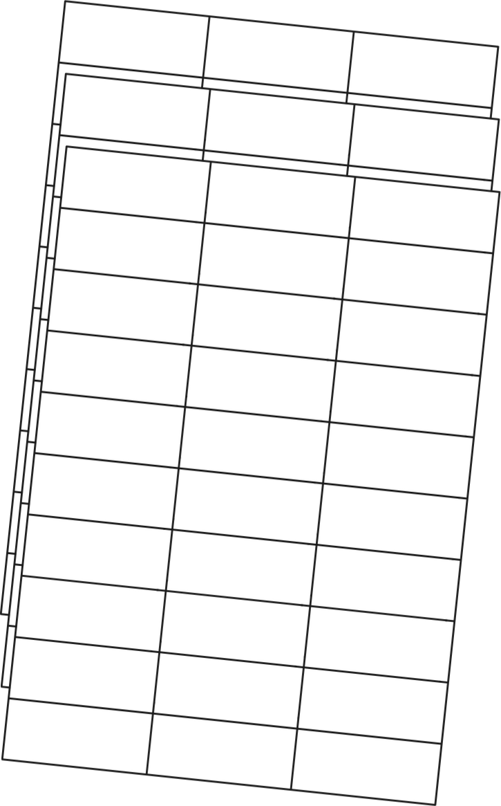 Allmark A4 Laser Borderless 30UP 70x29.7mm Matt White Permanent, 100 Sheets Per Box/8 Boxes Per Carton — Carton (8 boxes)