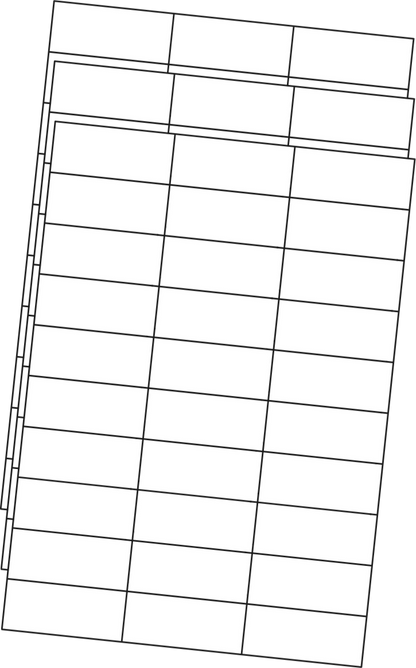 Allmark A4 Laser Borderless 30UP 70x29.7mm Matt White Permanent, 100 Sheets Per Box/8 Boxes Per Carton — Carton (8 boxes)