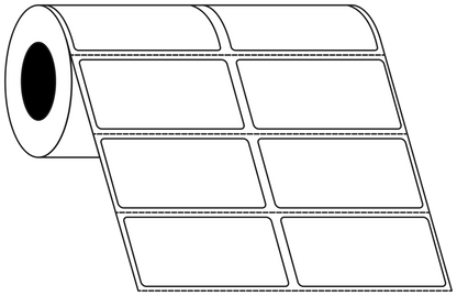 Thermal Transfer Nursery01 51x24mm 2 Across Label 76mm Core, 10000/Roll, 8 Rolls/Carton, Permanent