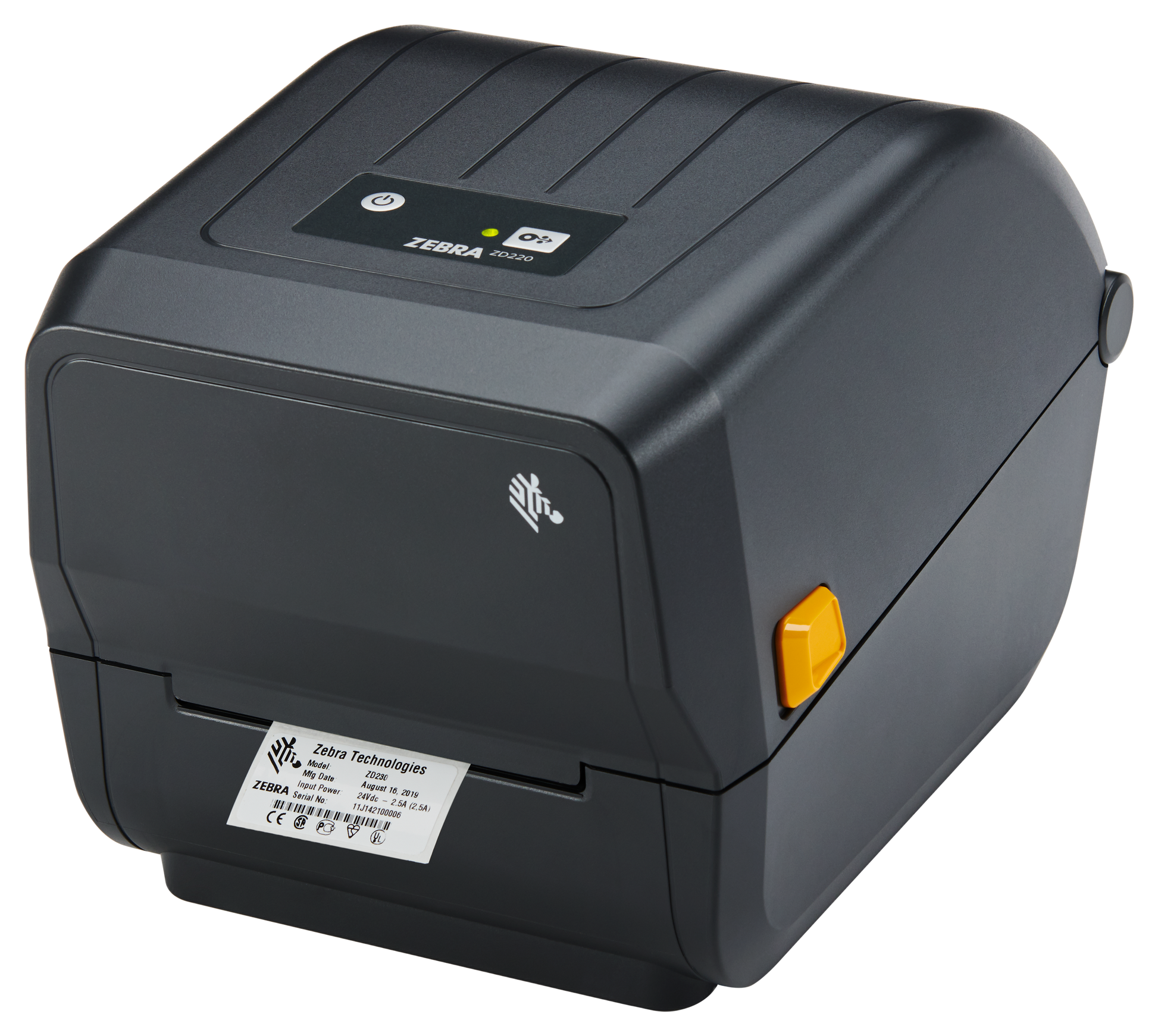 Zebra ZD220T 4" 203dpi TT/DT Printer USB