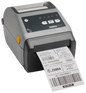 Zebra ZD621 4" 203dpi DT Linerless Printer Linerless w/ Cutter+Label Take Sensor