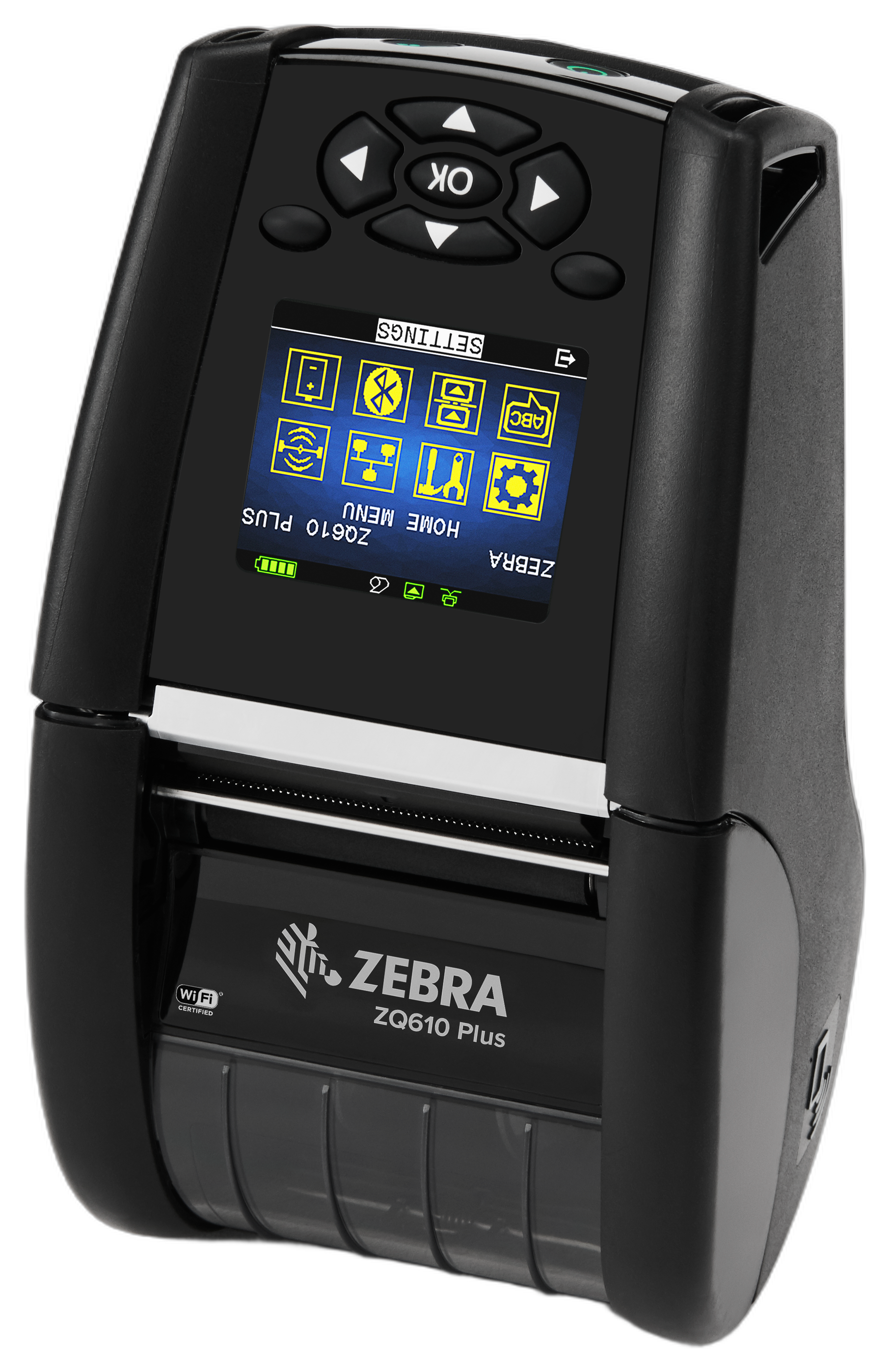 Zebra ZQ610 2' 203dpi DT Mobile Printer 2inch bluetooth/wireless label & receipt printer