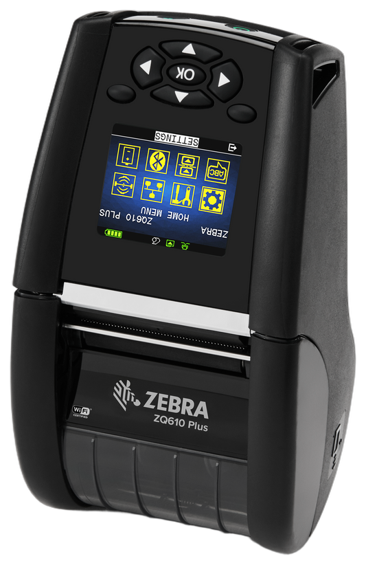 Zebra ZQ610 2' 203dpi DT Mobile Printer 2inch bluetooth/wireless label & receipt printer