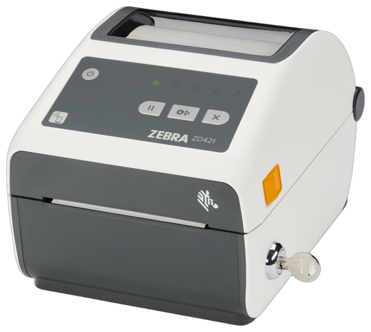 Zebra ZD421 4" 300dpi TT/DT Printer USB/ETH/BT, HealthCare