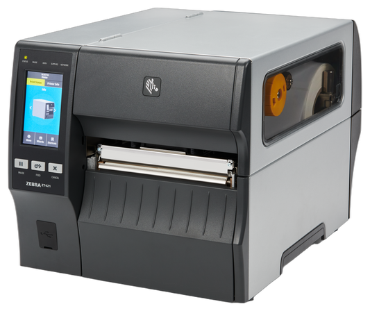 Zebra ZT421 6" 300dpi TT/DT Printer USB/ETH/BT, Peel w/Full Rewind