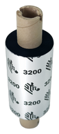 Zebra 2300 Black 110mm x 74m Wax Resin Face Out Flat Head, High-Performance