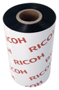 Ricoh B210A Blue 110mm x 300m Wax Resin Face Out Flat Head