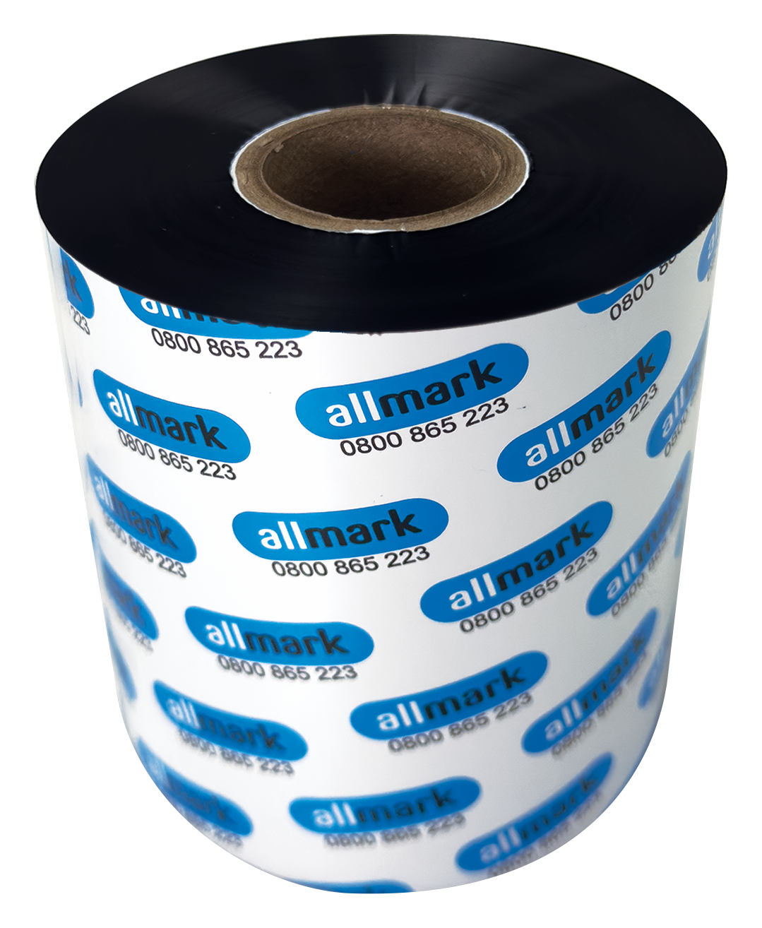 Allmark Black 110mm x 560m Wax Face In Near Edge