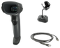 Zebra DS4608 1D/2D Corded Barcode Scanner Std Range, Shielded USB, Cable & Stand Incl