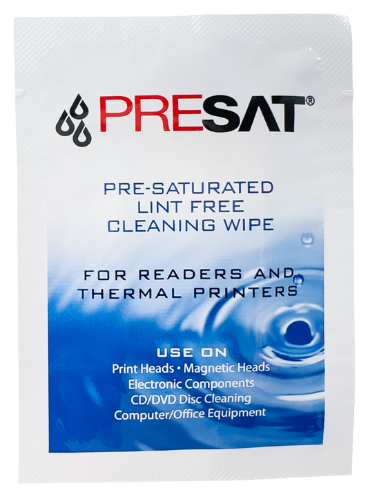 IPA Soaked Cleaning Wipes - Box of 25